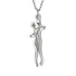 Love Hug Necklace Unisex Men Women Couple Jewelry Simple Temperament Clavicle Chain Valentines Day Lover Gifts Jewelry and Clovers