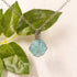 Ladies New Popular Luminous Glass Necklace Jewelry and Clovers