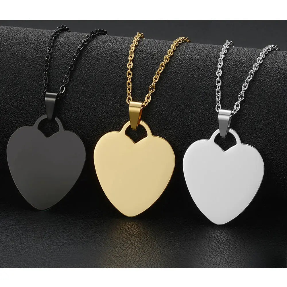 Custom Photo Heart Necklace-A Memory You Can Wear Jewelry and Clovers