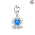MISEFF New Original Bracelet 925 Sterling Silver Lovely Angel Girl Charms Beads For Jewelry Gifts Jewelry and Clovers
