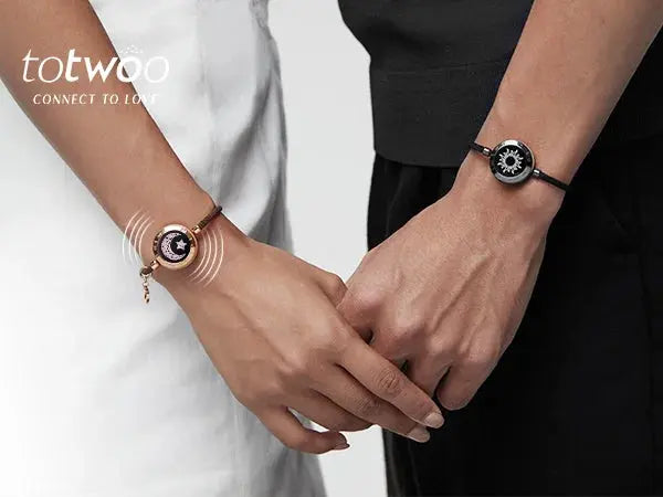 Totwoo Touch Single Bracelet - Long Distance Touch Bracelet Light up and Vibration Relationship Love Baracelet SMART BRACELET JEWELRY Jewelry and Clovers