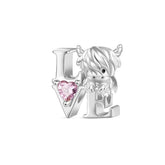 New Arrivals Highland Cow Dangle Charm Bead for Women fit European Original Silver Bracelet DIY Jewelry Accessories Gift Jewelry and Clovers