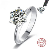 Hot New Luxury 925 Sterling Silver 1-3 Ct Real Moissanite Rings Wholesale Jewelry and Clovers