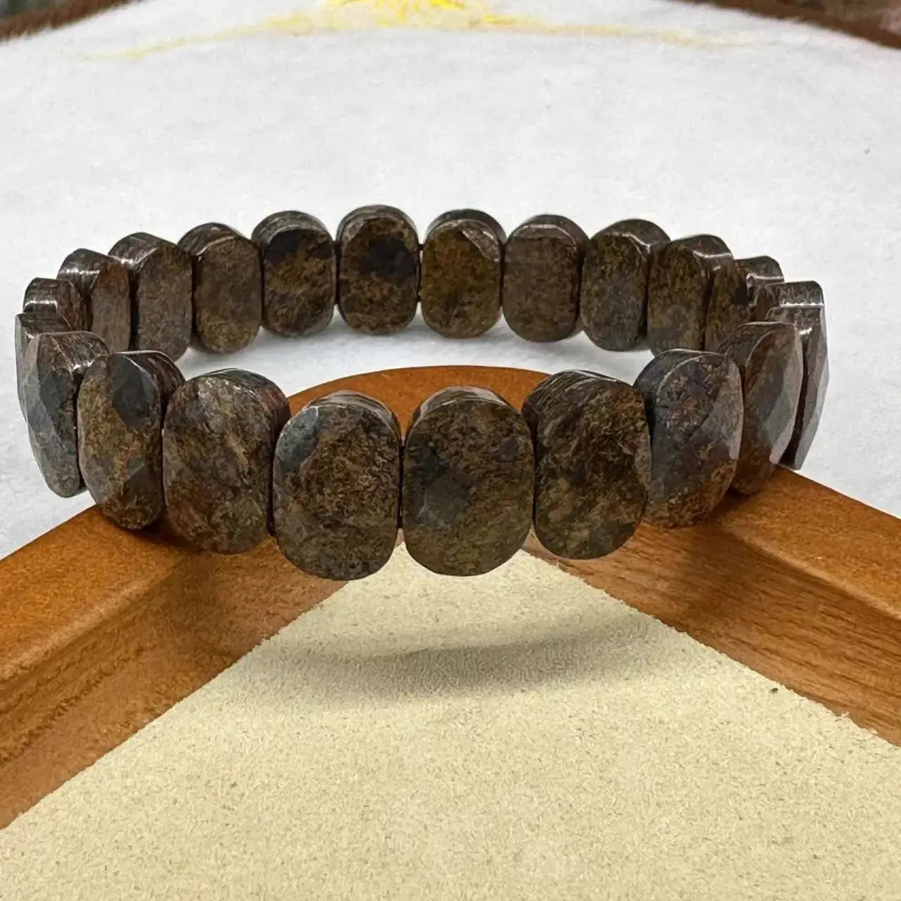 Natural Stone 8*14mm  Faceted Bracelets Lapis Labradorite Crystal  Red Jasper Agate Howlite Rhodonite Unakite For Wholesale Jewelry and Clovers