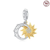 MISEFF New Original Bracelet 925 Sterling Silver Lovely Angel Girl Charms Beads For Jewelry Gifts Jewelry and Clovers