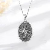 Eudora 925 Sterling Silver Brigid Goddess Necklace Brigid&