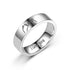 1pc I Love You Engraved Titanium Steel Ring - Durable, Hypoallergenic Mens Band, Perfect for a Gift Jewelry and Clovers