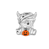 New Arrivals Highland Cow Dangle Charm Bead for Women fit European Original Silver Bracelet DIY Jewelry Accessories Gift Jewelry and Clovers