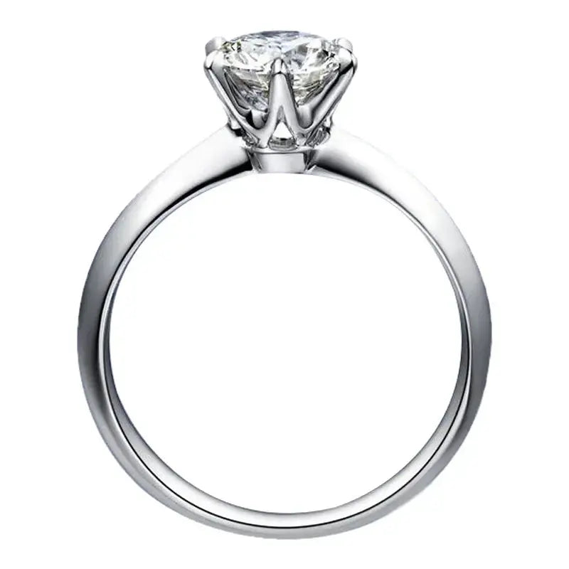 Hot New Luxury 925 Sterling Silver 1-3 Ct Real Moissanite Rings Wholesale Jewelry and Clovers