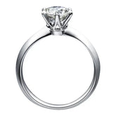 Hot New Luxury 925 Sterling Silver 1-3 Ct Real Moissanite Rings Wholesale Jewelry and Clovers