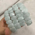 Natural Stone 8*14mm  Faceted Bracelets Lapis Labradorite Crystal  Red Jasper Agate Howlite Rhodonite Unakite For Wholesale Jewelry and Clovers