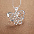 New 925 Sterling Silver Necklace Pendant Butterfly for Women Wedding Jewelry Fine Accessories High Quality Fashion Gifts Party Jewelry and Clovers