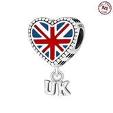 MISEFF New Original Bracelet 925 Sterling Silver Lovely Angel Girl Charms Beads For Jewelry Gifts Jewelry and Clovers