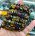 Natural Stone 8*14mm  Faceted Bracelets Lapis Labradorite Crystal  Red Jasper Agate Howlite Rhodonite Unakite For Wholesale Jewelry and Clovers