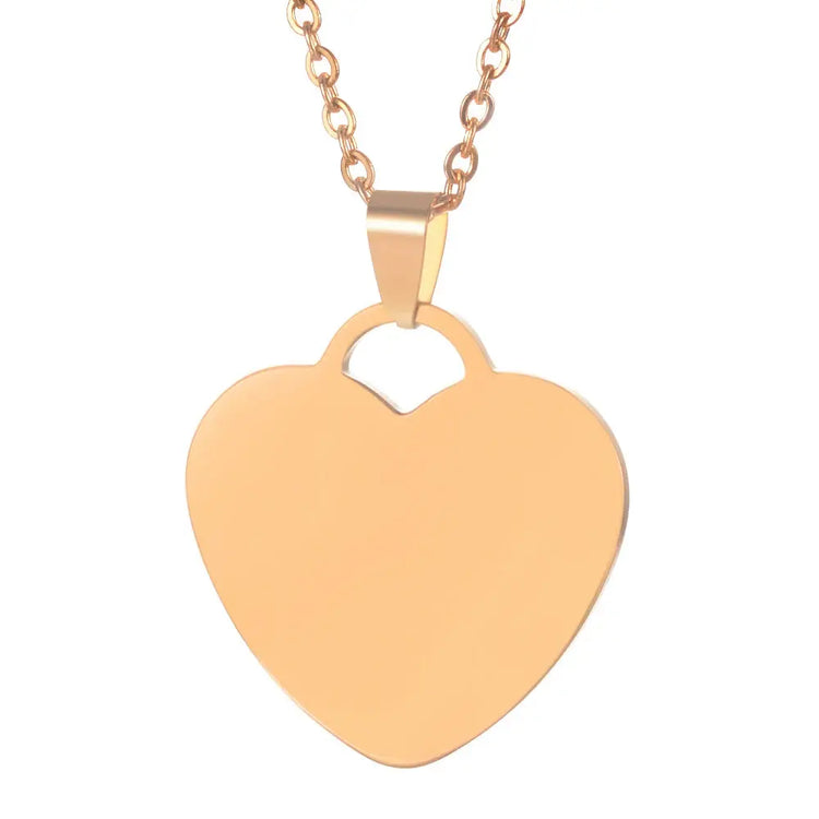 Custom Photo Heart Necklace-A Memory You Can Wear Jewelry and Clovers