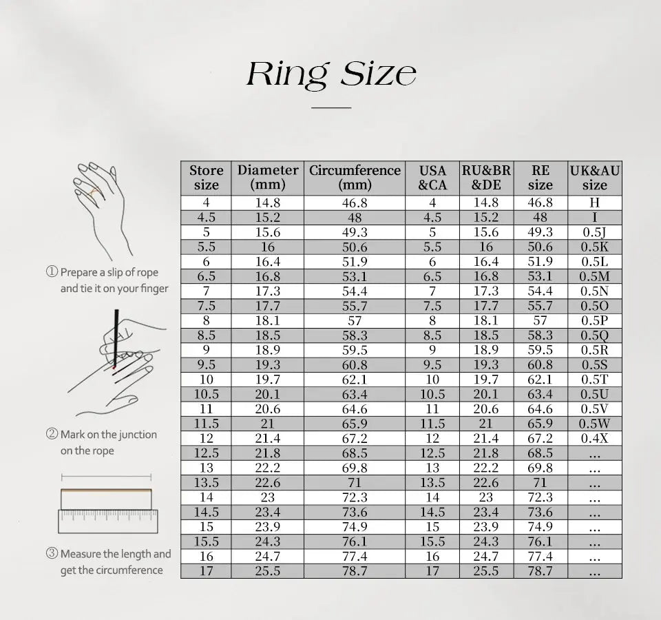 BRAND: ATTA GEMS Three-Stone Cluster Moissanite Ring for Women - 1CT Round Cut 100% 925 Sterling Silver Twist Engagement Fine Jewelry Jewelry and Clovers