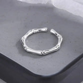 New Fashion Silver Color Green Flower Leaf Rose Daisy Enamel Open Finger Rings For Women Girl Jewelry Gift Dropship Wholesale Jewelry and Clovers