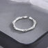 New Fashion Silver Color Green Flower Leaf Rose Daisy Enamel Open Finger Rings For Women Girl Jewelry Gift Dropship Wholesale Jewelry and Clovers