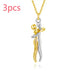 Love Hug Necklace Unisex Men Women Couple Jewelry Simple Temperament Clavicle Chain Valentines Day Lover Gifts Jewelry and Clovers