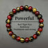 Multi-element Cuprite Red Tigers Eye Black Tourmaline Bracelet Ashley and Clovers