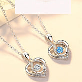 Beating Heart Necklace Women&